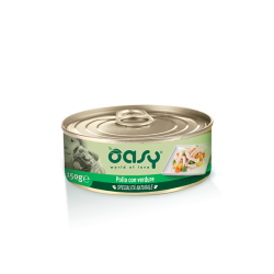 Oasy Wet Dog Pollo Verdure 150 G Lattina