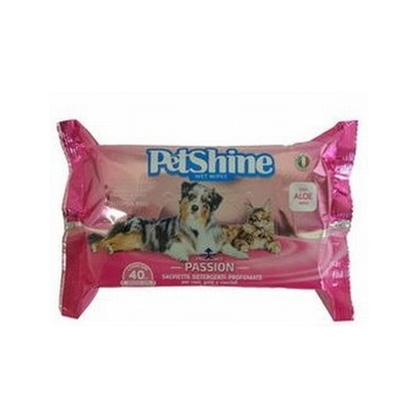 PetShine Salviette Passion 40 pz