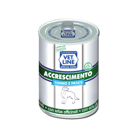 Vet-Line Accrescimento Tonno e Patate 400 g