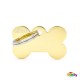 My Family Medaglietta Basic Osso Piccolo in ottone dorato