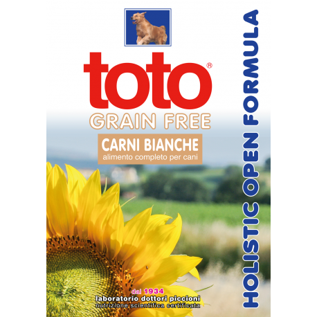 toto Carni Bianche Grain Free 1,5 kg Mini Size