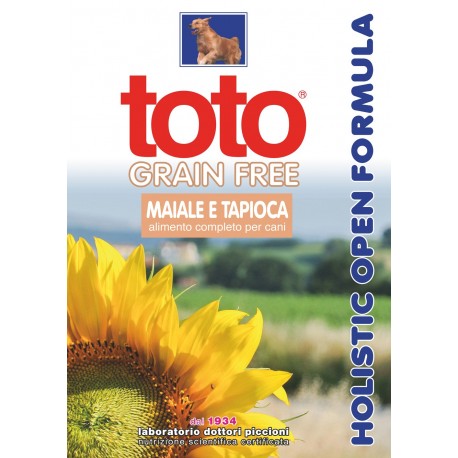 toto Maiale e Tapioca Grain Free 4 kg