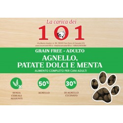 GrainFree-101 Dog Adult Agnello Patate Dolci Menta 2 kg