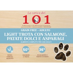 GrainFree-101 Dog Light Trota Salmone Patate Dolci Asparagi 12 kg