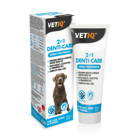 VetIQ 2 in 1 Denti-Care 70 g (dentifricio)