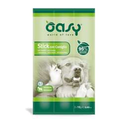 Oasy Dog Stick Coniglio 3x12 g