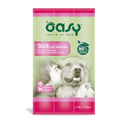 Oasy Dog Stick Salmone 3x12 g