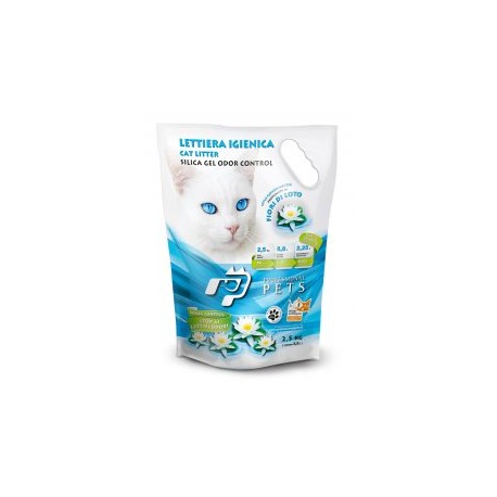 Professional Pets Lettiera Igienica Silica-gel 2,5 kg Fiori di Loto