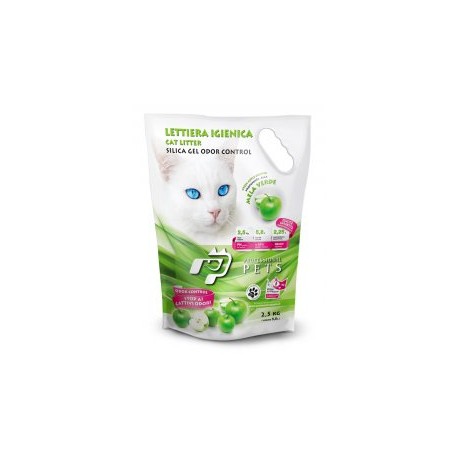 Professional Pets Lettiera Igienica Silica-gel 2,5 kg Mela Verde
