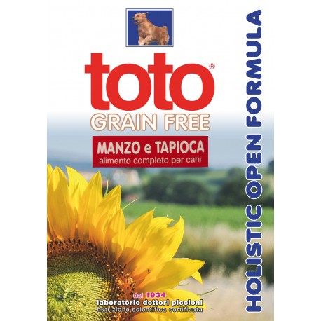 toto Manzo e Tapioca Grain Free 4 kg