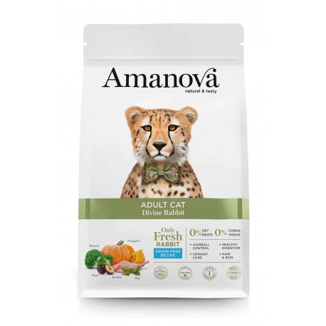 Amanova Adult Cat Divine Rabbit 1,5 kg