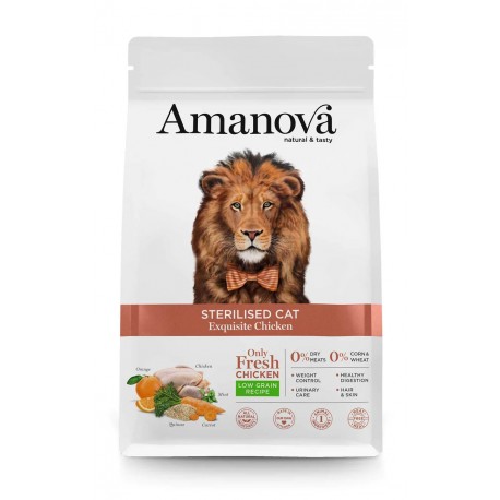 Amanova Sterilised Cat Exquisite Chicken 300 g