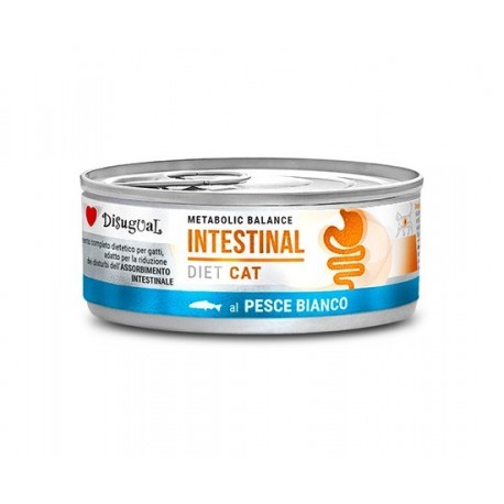 Disugual Cat Intestinal Pesce Bianco 85 g