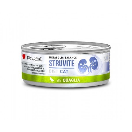 Disugual Cat Struvite Quaglia 85 g