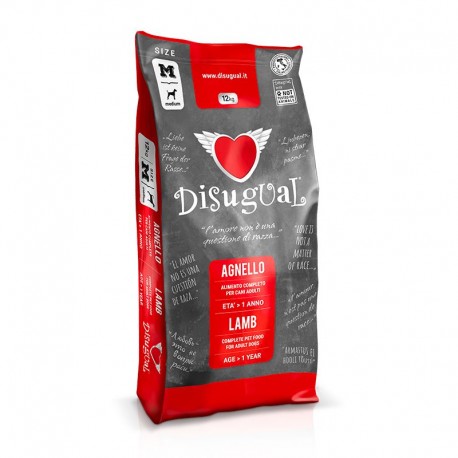Disugual Dog Adult Agnello 12 kg Medium