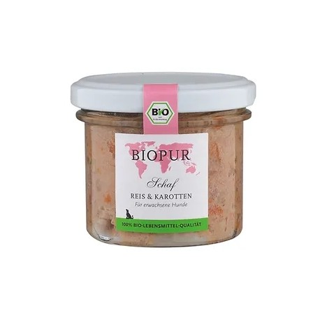 Biopur Cane Adulto Pecora Riso e Carote 100 g