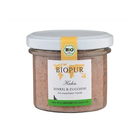 Biopur Cane Adulto Pollo Farro e Zucchine 100 g