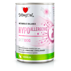 Disugual Dog Hypoallergenic Quaglia 400 g
