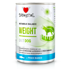 Disugual Dog Weight Pesce Bianco 400 g