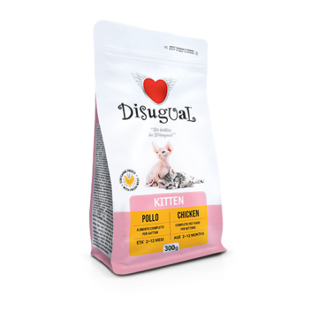 Disugual Cat Kitten Pollo 300 g