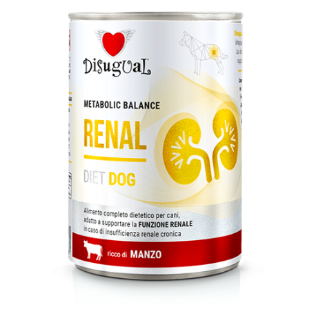 Disugual Dog Renal Manzo 400 g