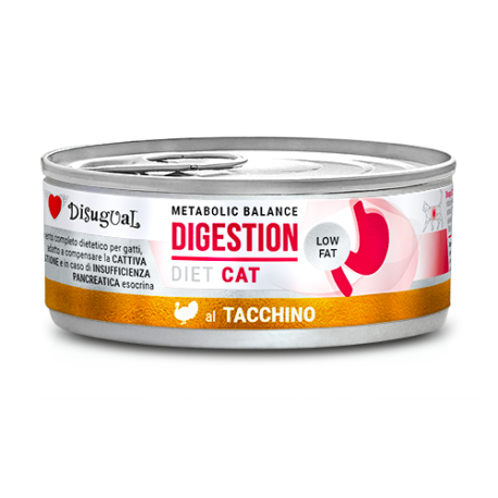 Disugual Cat Digestion Tacchino 85 g
