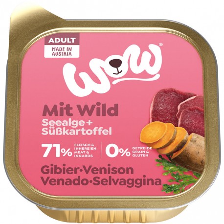 WOW Adult Selvaggina 150 g