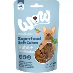 WOW Superfood Soft Cubes Pollo con Pastinaca 150 g