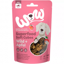 WOW Superfood Soft Cubes Selvaggina con Mela 150 g