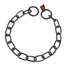 Sprenger Catena Strangolo maglia media 74 cm 4 mm nero inox