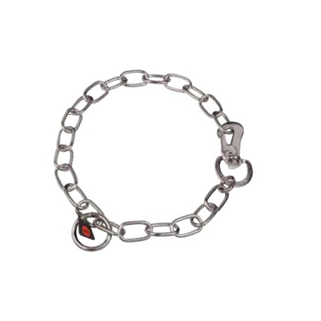 Sprenger Catena con Moschettone 45 cm 3 mm inox