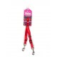 Farm Company Accoppia Cani per Guinzaglio in Nylon 15 mm 40 cm rosso