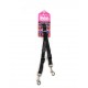Farm Company Accoppia Cani per Guinzaglio in Nylon 15 mm 40 cm nero