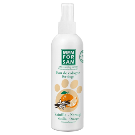 Menforsan Acqua di Colonia per Cani Vaniglia e Arancia 125 ml