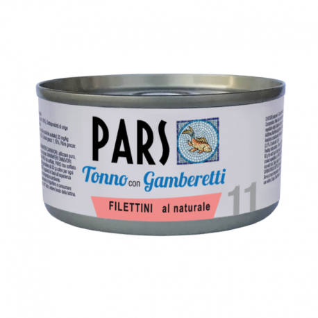 Pars Filettini Tonno con Gamberetti 85 g