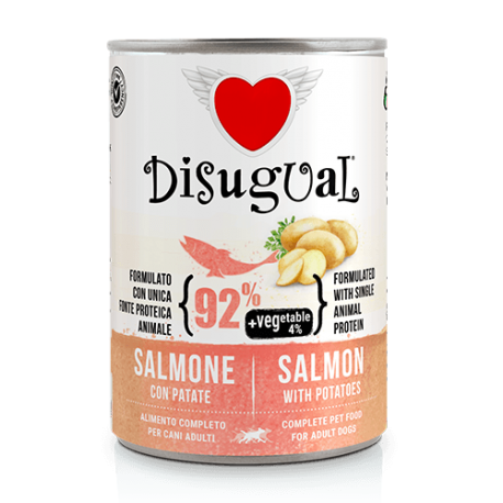 Disugual Vegetable Salmone con Patate 400 g