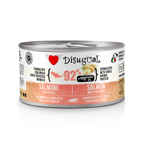 Disugual Vegetable Salmone con Patate 150 g