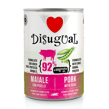Disugual Vegetable Maiale con Piselli 400 g