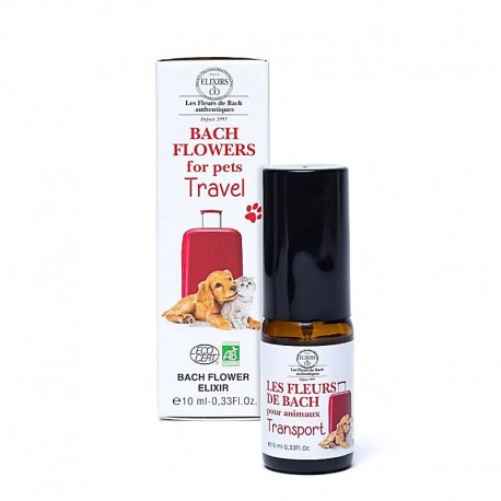 ELIXIRS & CO Fiori di Bach per Animali Domestici in Viaggio 10 ml