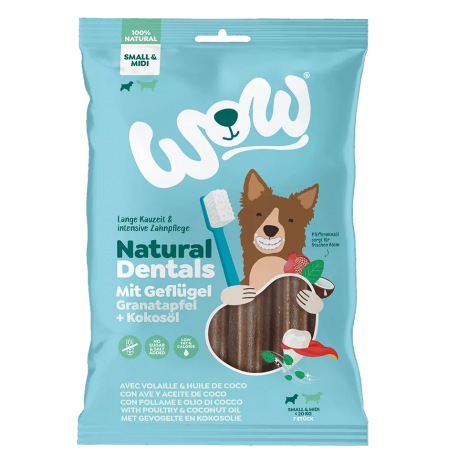 WOW Natural Dentals Small & Midi 180g