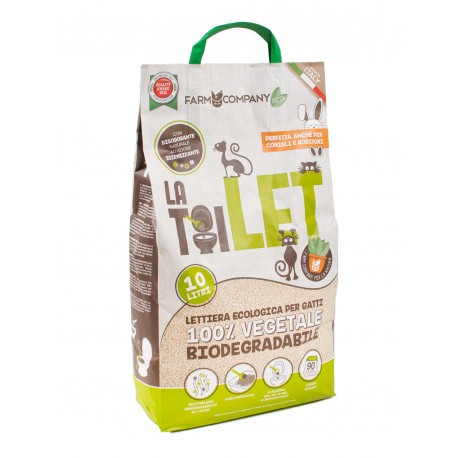 Farm Company La Toilet Lettiera Biodegradabile 10 lt