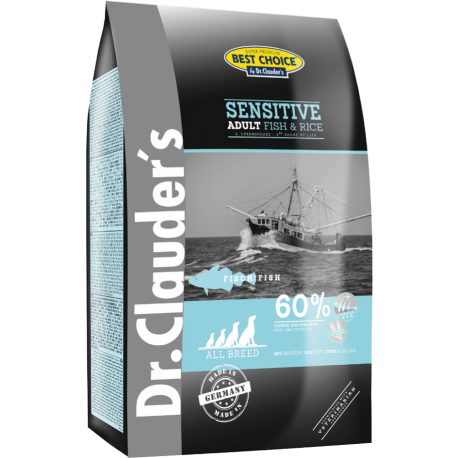 Dr.Clauder's Adult Pesce e Riso 4 kg