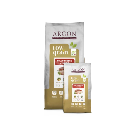 ARGON Low Grain Pollo Fresco e Manzo 12 kg